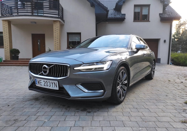 Volvo S60 cena 104900 przebieg: 163400, rok produkcji 2020 z Nowogród małe 191